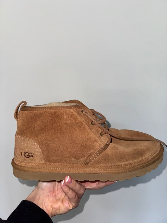 UGG Chestnut Suede Lace-Up Ankle Boot main image 12